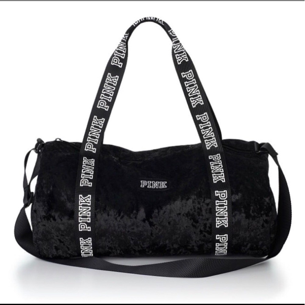 NWT Victoria’s Secret velvet mini duffle bag